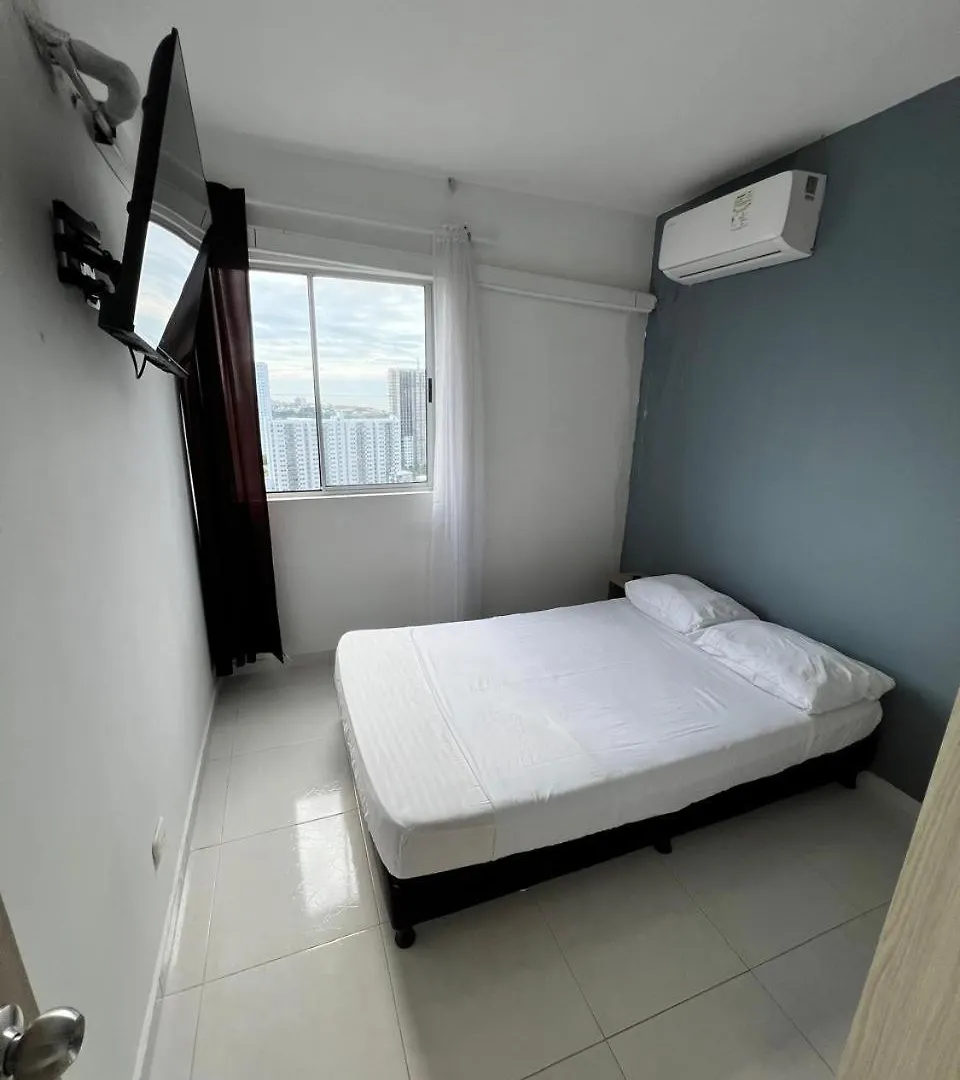 Moderno Y Confortable Apto De 3 Hab Y Psicina Kartagena Apartament