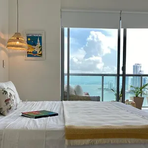 1bd Amazing View-modern Apt-luxury Building Cartagena